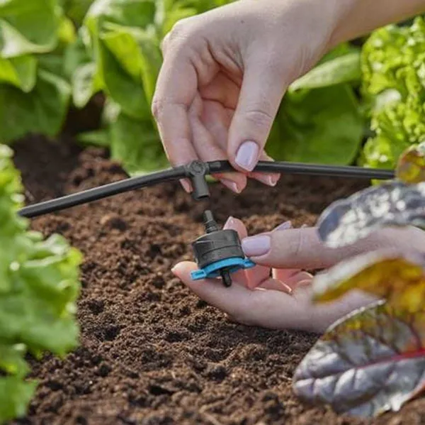 GARDENA® Micro-Drip-System 2.0 T-Stück Sprühdüsen 4,6mm - 3/16 - 5er Pack