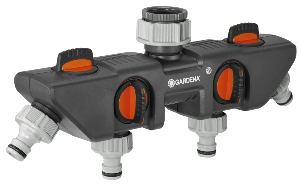 GARDENA® Original System 4-Wege-Verteiler