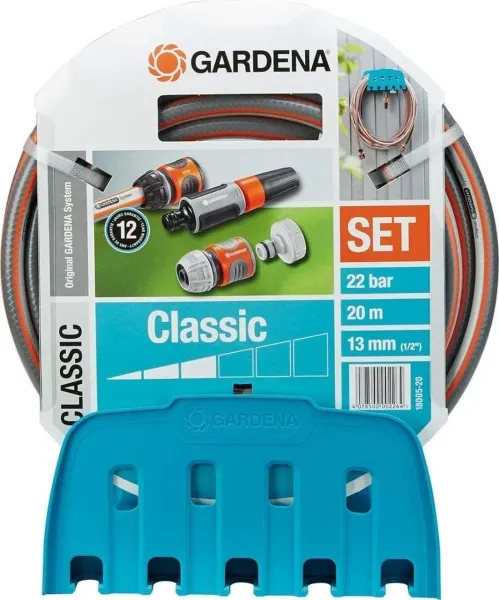 GARDENA® Classic Set Wandschlauchhalter mit Schlauch GARDENA® Classic Set Wandschlauchhalter mit Schlauch