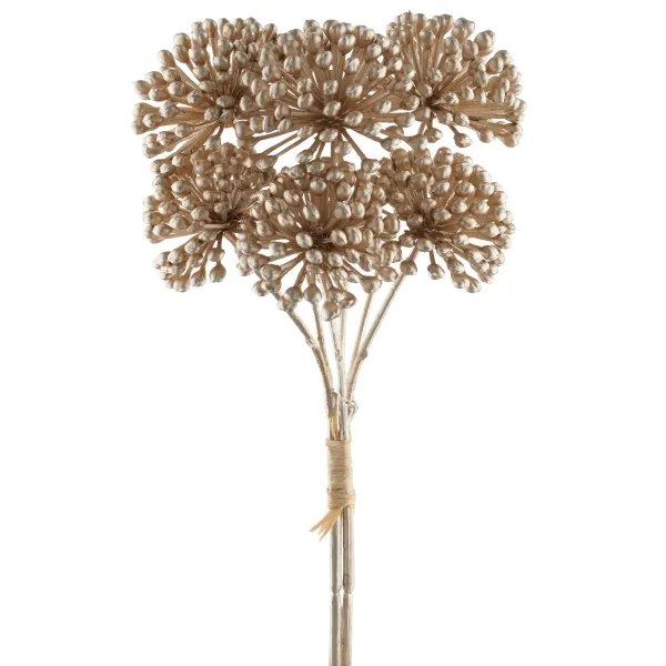 Gasper Alliumbund 25 cm champangerfarben - Kunstpflanze Gasper Alliumbund 25 cm champangerfarben - Kunstpflanze