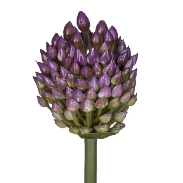GASPER Alliumbund mit 3 Blüten, lila - Kunstpflanze