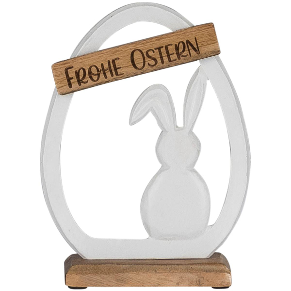 GASPER Aluminium Hase im Ei 