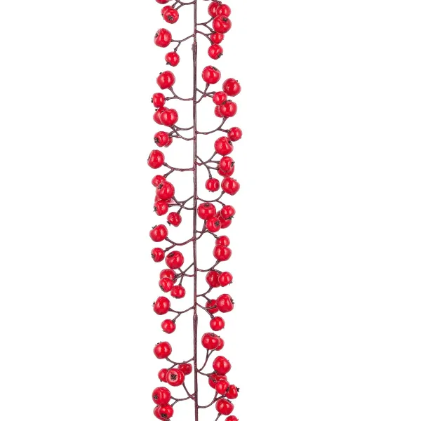 Gasper Beerengirlande 166 cm rot - Kunstpflanze