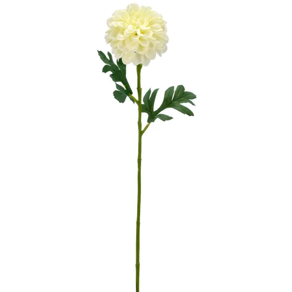 Gasper Dahlienzweig 54 cm weiß - Kunstblume