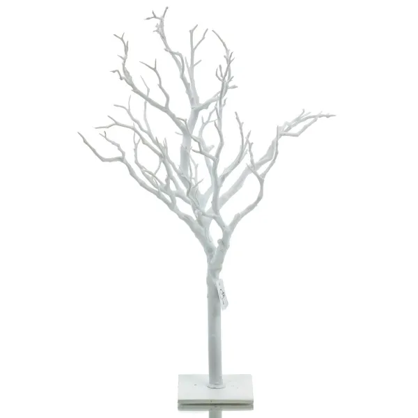 GASPER Dekobaum Weiß 40 cm - Metall & Kunststoff GASPER Dekobaum Weiß 40 cm - Metall & Kunststoff