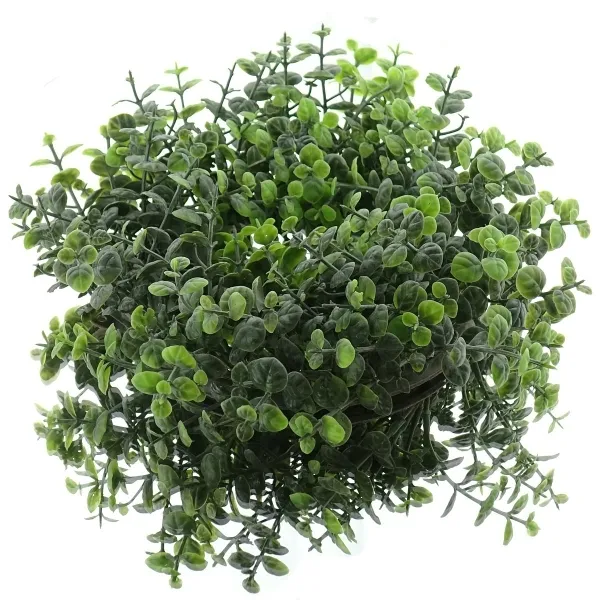 GASPER Eucalypthuskranz Grün Ø 28 cm - Kunstblumen