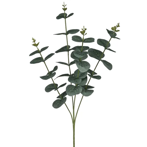 GASPER Eukalyptuszweig Grau-Grün 69 cm - Kunstpflanzen GASPER Eukalyptuszweig Grau-Grün 69 cm - Kunstpflanzen