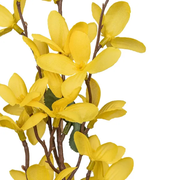 GASPER Forsythie Gelb großblumig 67 cm - Kunstblumen