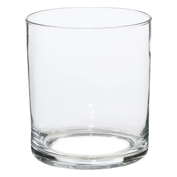GASPER Glasvase Zylinder Ø 18 cm Höhe 20 cm - Glas