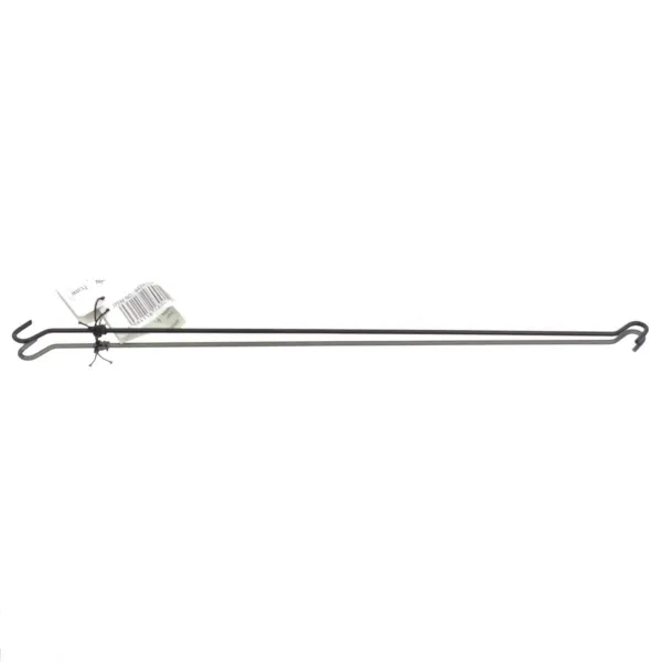 GASPER Haken Metall Hängeverlängerung 40 cm schwarz