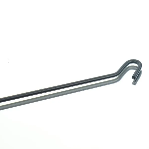 GASPER Haken Metall Hängeverlängerung 40 cm schwarz