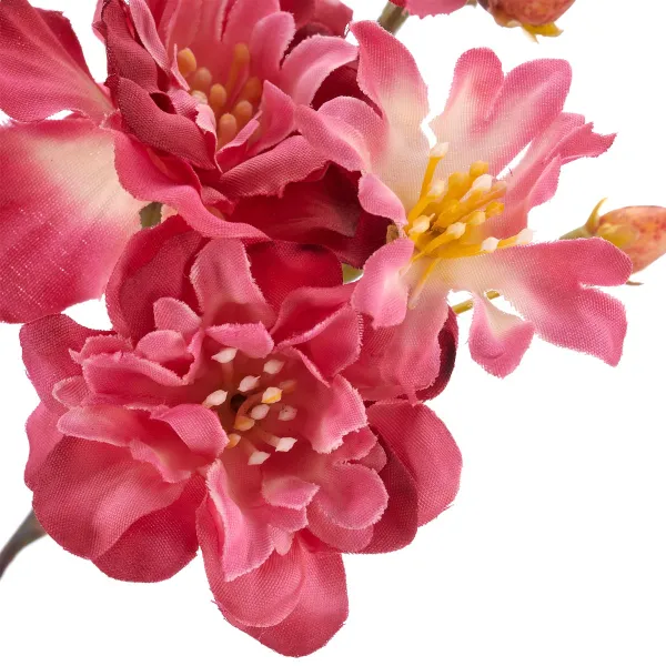 GASPER Kirschblütenzweig Tiefrosa verzweigt 80 cm - Kunstblumen