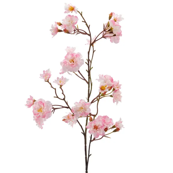 GASPER Kirschblütenzweig Zartrosa verzweigt 80 cm - Kunstblumen