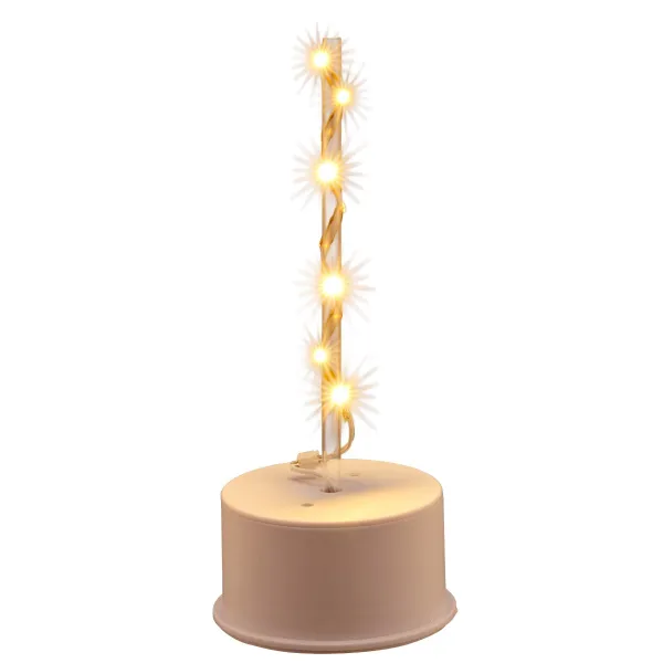 Gasper Lepuro LED Papierbaum rotierend dunkelgrün Magnetverschluss Ø 26 cm x 40 cm