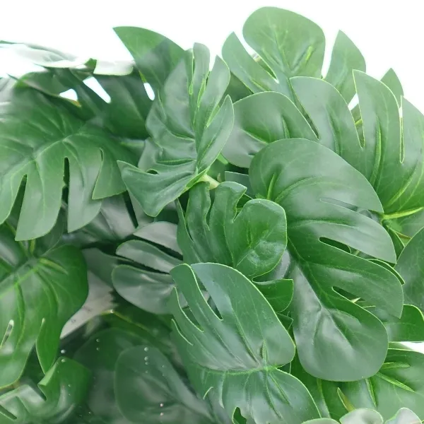 GASPER Mini-Monstera - Splitphilodendron Grün 48 cm - Kunstpflanzen