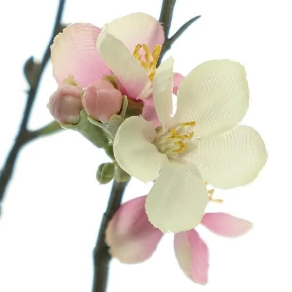 GASPER Quittenzweig Rosa 86 cm - Kunstblumen