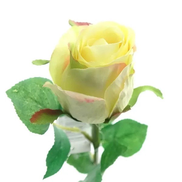 GASPER Rose Gelb 51 cm - Kunstblumen