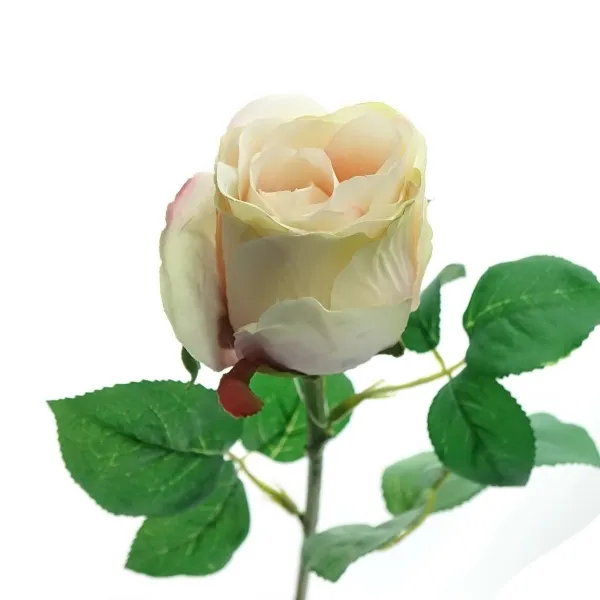 GASPER Rose Pfirsich 51 cm - Kunstblumen