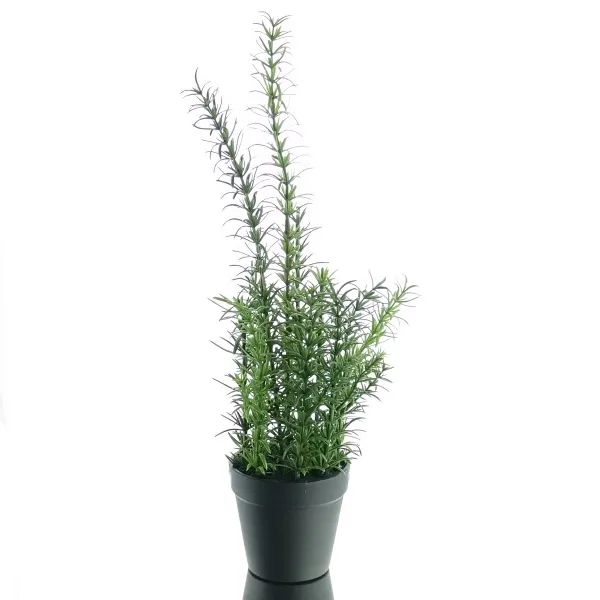 GASPER Rosmarin im Kunststofftopf 43 cm grün - Kunstpflanzen
