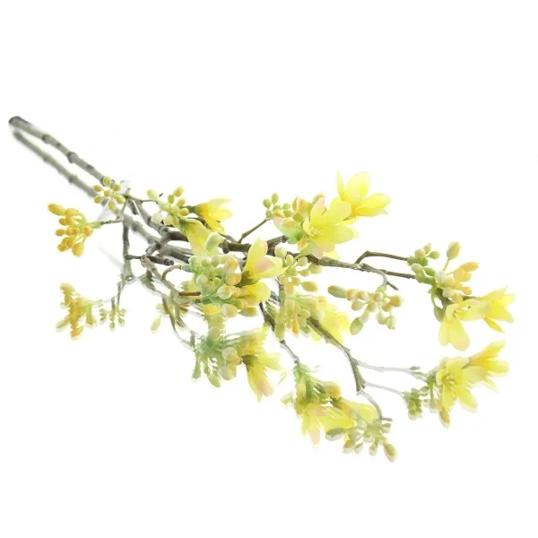 GASPER Scheinquittenzweig Gelb 51 cm - Kunstblumen GASPER Scheinquittenzweig Gelb 51 cm - Kunstblumen