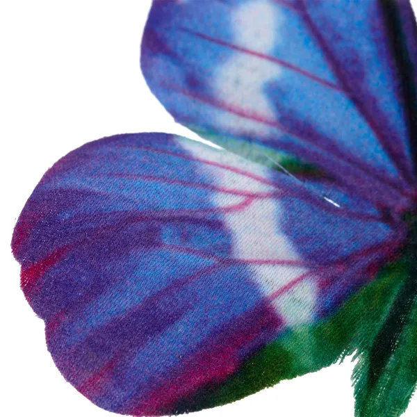 GASPER 3 Schmetterlinge am Stiel Lila 58 cm - Fantasie