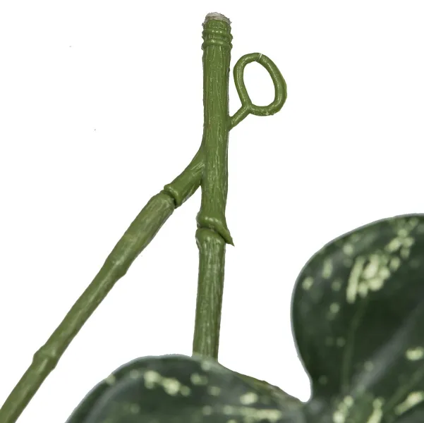 GASPER Mini-Fensterblatt-Monstera Ranke Grün & Creme 135 cm - Kunstpflanzen