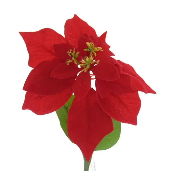 GASPER Weihnachtsstern - Poinsettie Rot 60 cm - Kunstblumen GASPER Weihnachtsstern - Poinsettie Rot 60 cm - Kunstblumen