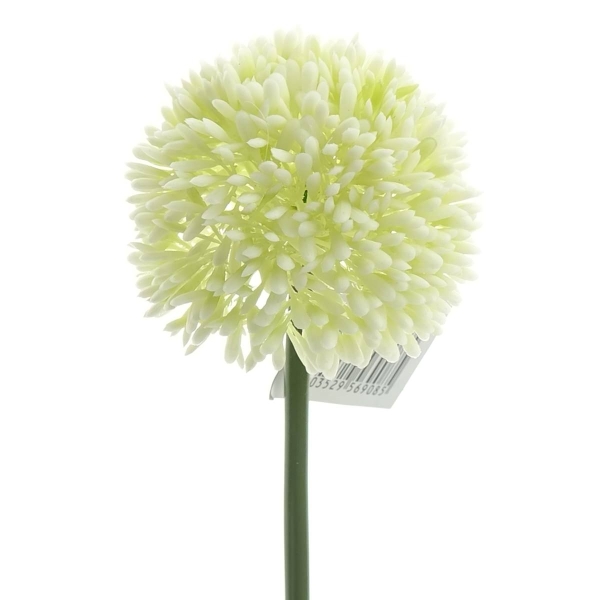 GASPER Zierlauch - Allium Cremeweiß Ø  7 cm - Kunstblumen