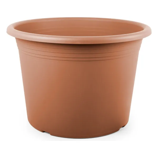 GEDA Pflanztopf Cilindro Terracottafarben Ø 70 cm - Kunststoff
