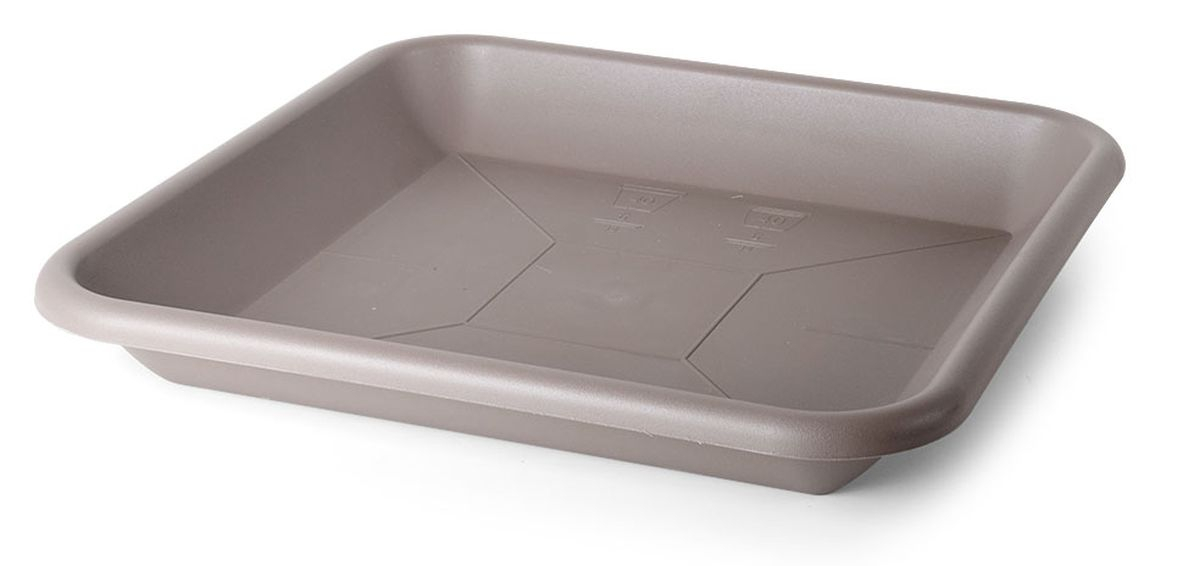 Geda Untersetzer Quadrat 12x12 cm taupe