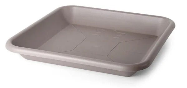 Geda Untersetzer Quadrat 12x12 cm taupe