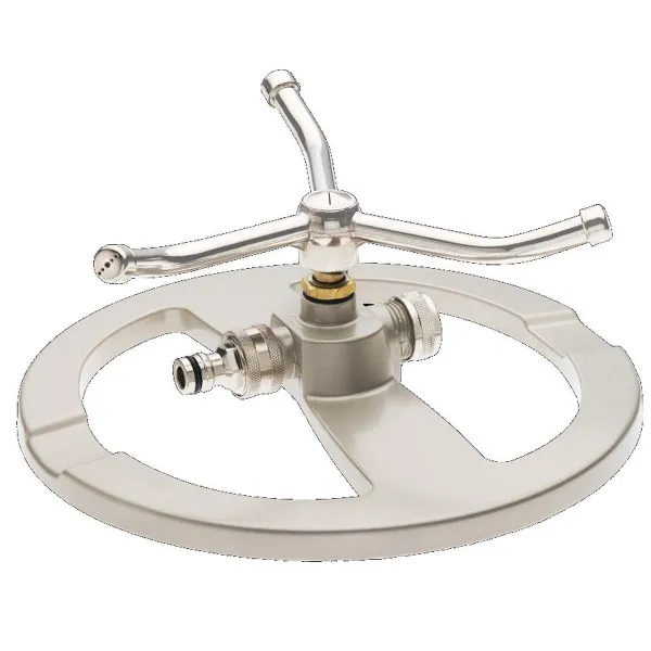 GEKA® 3-Arm-Kreisregner robust mit Metall Steck- Anschluss für bis zu 113 m²