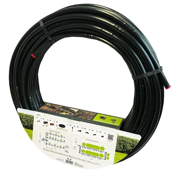 GEKA® Drip System 16 mm Set Bewässerung für Hecken & Beete - 50 Meter