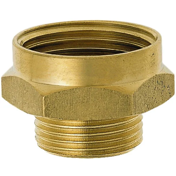 GEKA® Gewindenippel 1 1/4 Zoll Innen- & 1 Zoll Außengewinde Messing Sechskant GEKA® Gewindenippel 1 1/4 Zoll Innen- & 1 Zoll Außengewinde Messing Sechskant