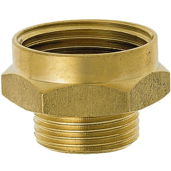 GEKA® Gewindenippel 1/2 Zoll Innen- & 3/4 Zoll Außengewinde Messing Sechskant GEKA® Gewindenippel 1/2 Zoll Innen- & 3/4 Zoll Außengewinde Messing Sechskant