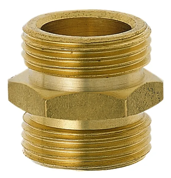 GEKA® Gewindenippel 2 Außengewinde 1/2 Zoll & 3/4 Zoll Messing Sechskant GEKA® Gewindenippel 2 Außengewinde 1/2 Zoll & 3/4 Zoll Messing Sechskant
