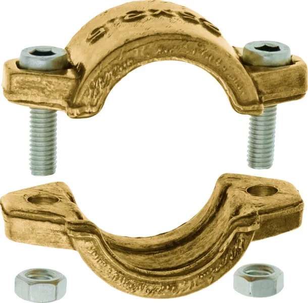 GEKA® Klemmschalen Spannbereich 38 - 41 mm Messing 2-teilig GEKA® Klemmschalen Spannbereich 38 - 41 mm Messing 2-teilig