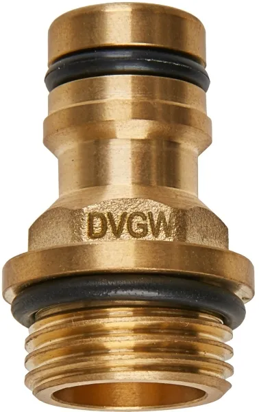 GEKA® plus Trinkwasser Gerätestecker mit Bund Außengewinde 1/2 Zoll DVGW VP550 GEKA® plus Trinkwasser Gerätestecker mit Bund Außengewinde 1/2 Zoll DVGW VP550