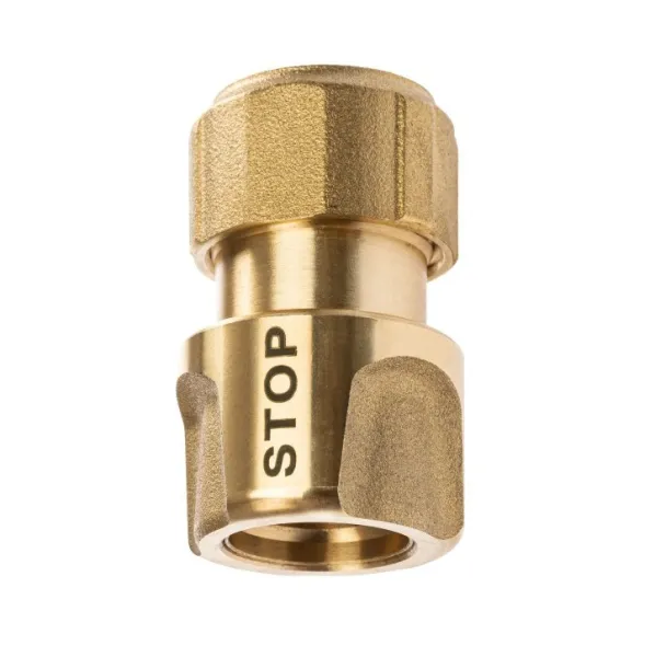 GEKA® plus Trinkwasser Schlauchstück mit Wasserstopp 1/2 Zoll - 13 mm DVGW - Karte