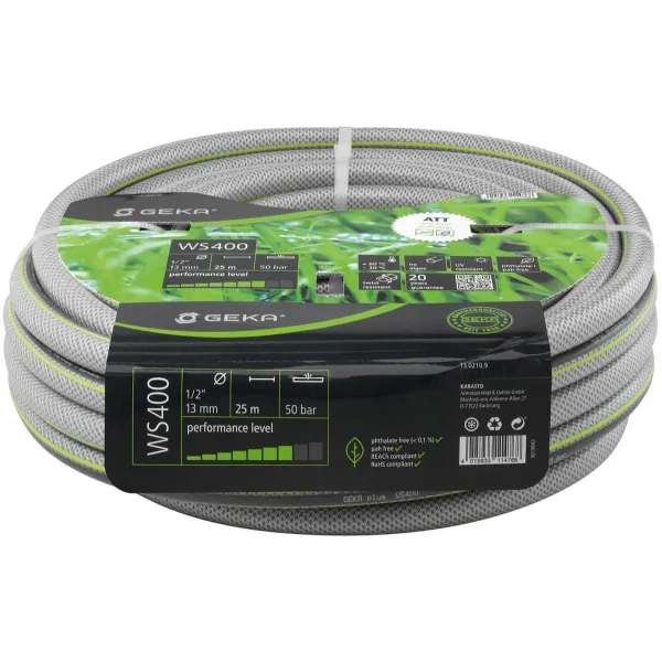 GEKA® Plus Wasserschlauch WS 400, 25m,13mm,1/2