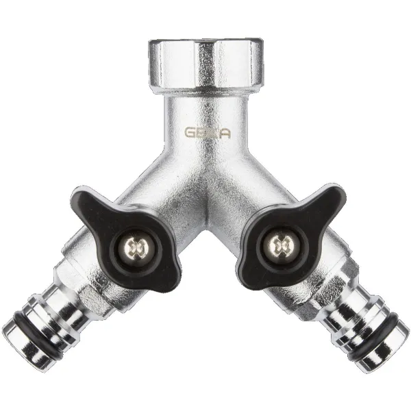GEKA® plus Zweiwegeventil mit GEKA® plus Steckern Innengewinde 3/4 Zoll Messing GEKA® plus Zweiwegeventil mit GEKA® plus Steckern Innengewinde 3/4 Zoll Messing