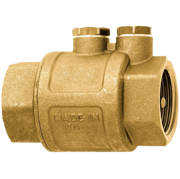 GEKA® Zwischenventil schwere Ausführung Innengewinde 1 1/4 Zoll Messing