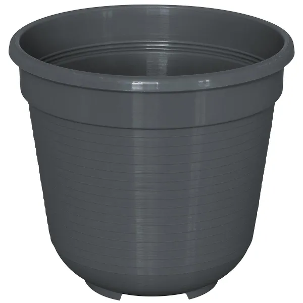 Geli Blumentopf STANDARD Anthrazit Ø 12 cm - Kunststoff