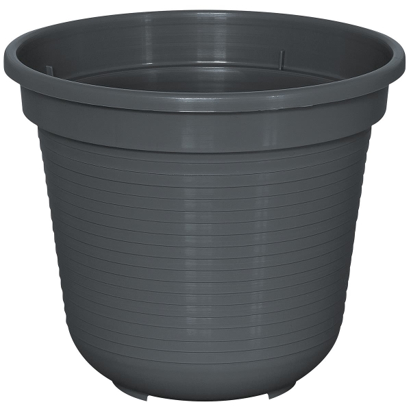 Geli Blumentopf STANDARD Anthrazit Ø 16 cm - Kunststoff