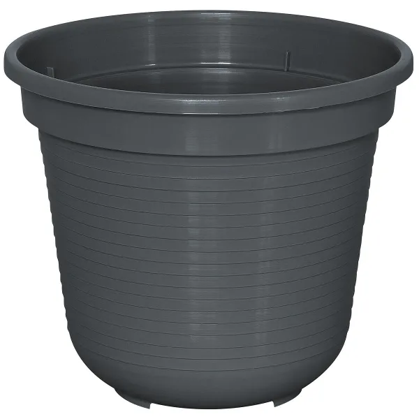 Geli Blumentopf STANDARD Anthrazit Ø 16 cm - Kunststoff