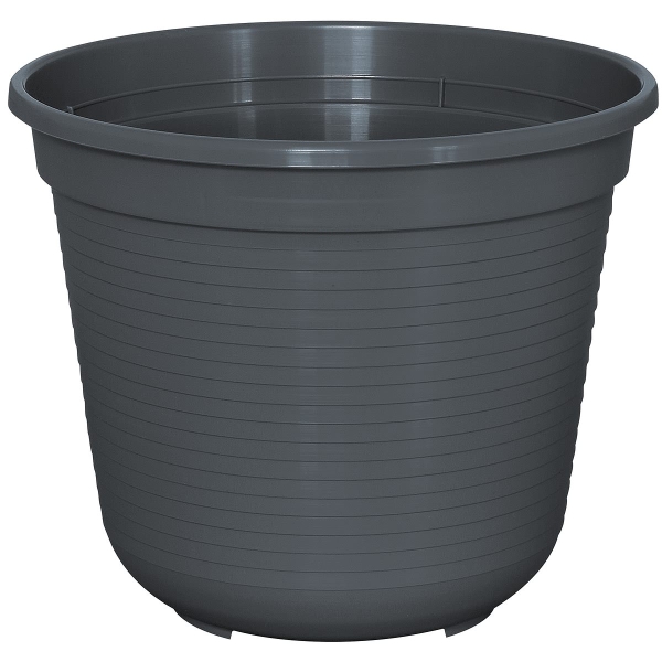 Geli Blumentopf STANDARD Anthrazit Ø 18 cm - Kunststoff