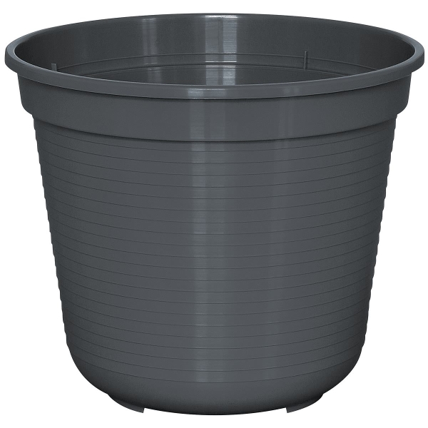 Geli Blumentopf STANDARD Anthrazit Ø 26 cm - Kunststoff