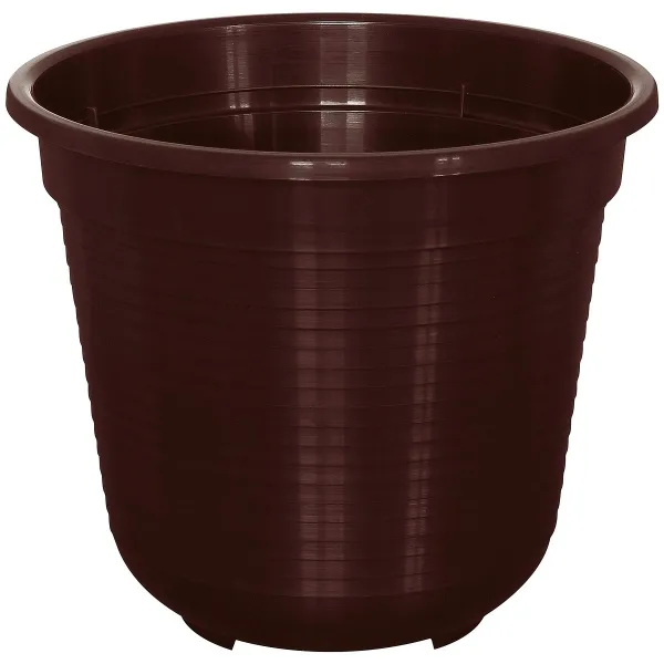Geli Blumentopf STANDARD Braun Ø 14 cm - Kunststoff Geli Blumentopf STANDARD Braun Ø 14 cm - Kunststoff