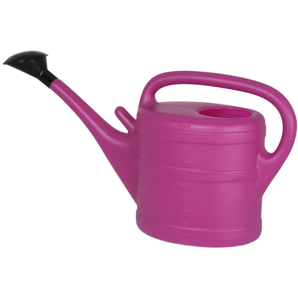 Geli Gießkanne COLOURS Lila 10 Liter mit Aufsteckvorrichtung - Kunststoff