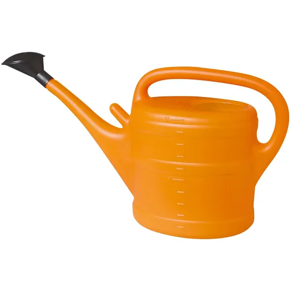 Geli Gießkanne COLOURS Orange 10 Liter mit Aufsteckvorrichtung - Kunststoff Geli Gießkanne COLOURS Orange 10 Liter mit Aufsteckvorrichtung - Kunststoff